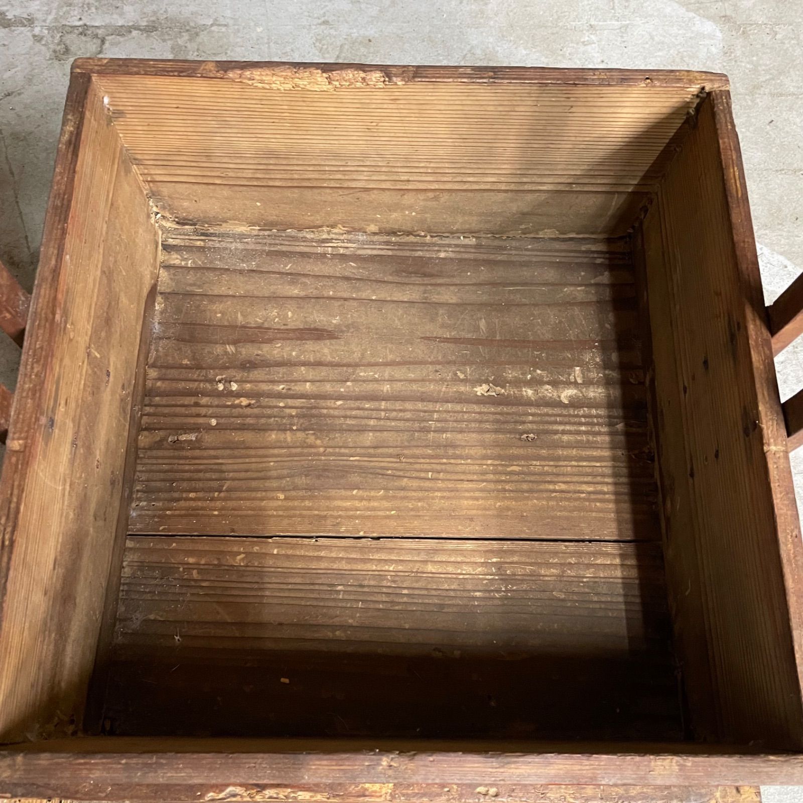 おかもち 木製 昭和 レトロ 蓋付き ew - メルカリ