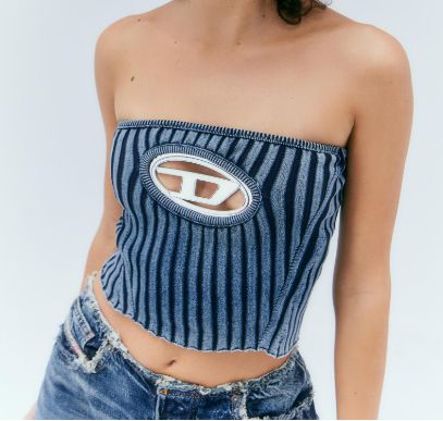 明日花キララさん愛用】《DIESEL》 チューブトップ - メルカリ