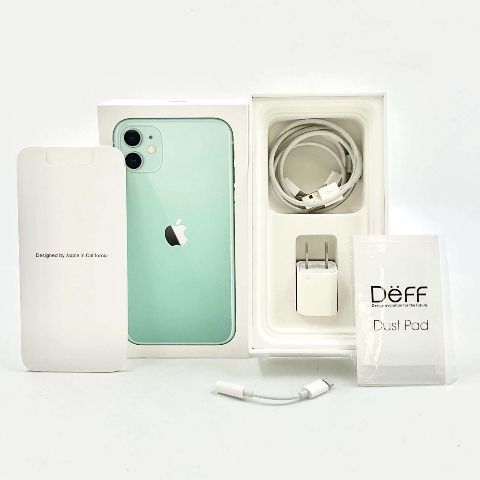 美品】Apple iPhone 11 64GB ミントグリーン 本体のみ Apple iPhone 11