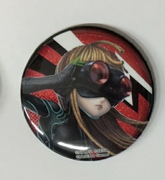ペルソナ5 ザ・ロイヤル 楽天コレ メタル風缶バッチ D-8賞 佐倉双葉