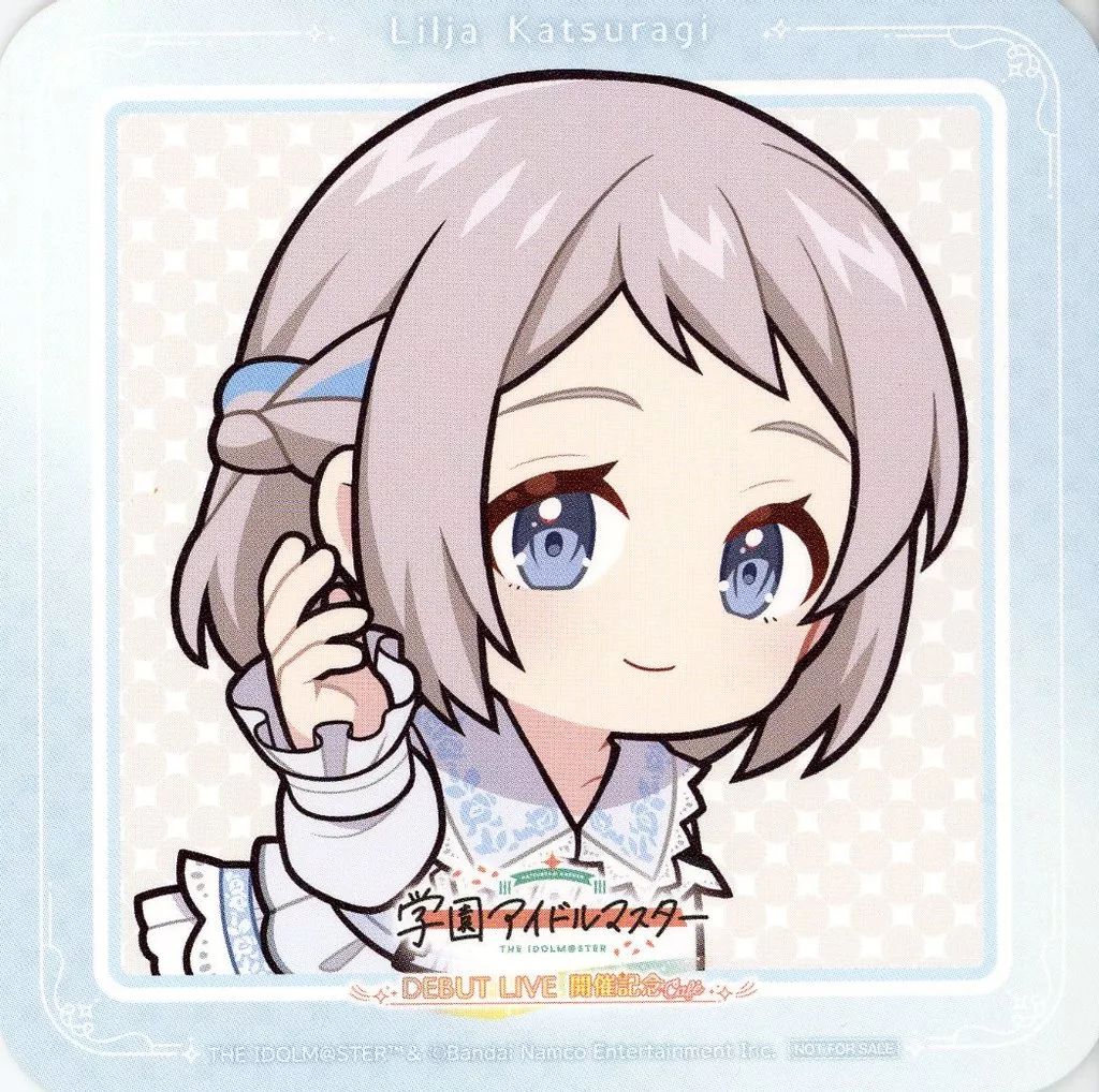 中古】コースター 葛城リーリヤ(ミニキャラ) オリジナルコースター