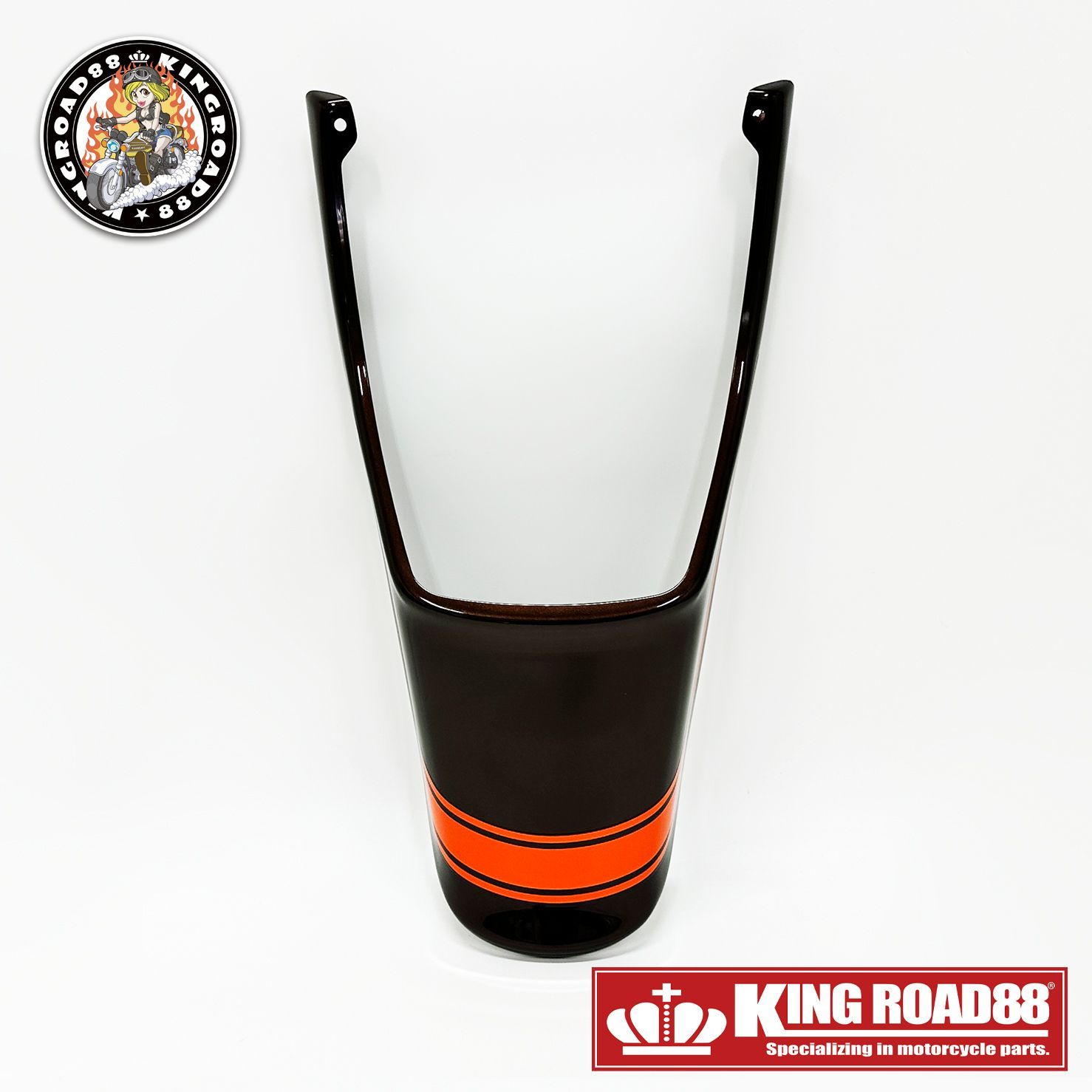 新商品 】カワサキ ゼファー400 KingRoad88 Z2 仕様 火の玉 橙 茶 塗装