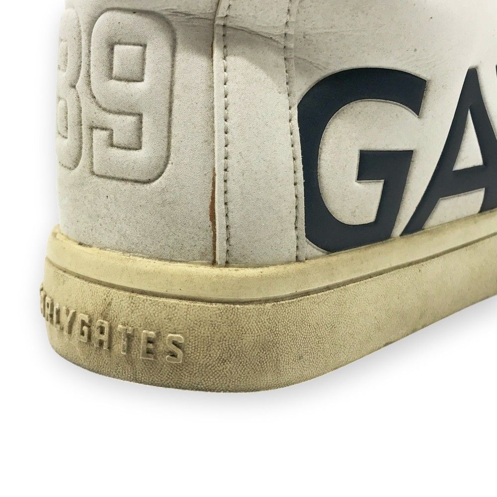 PEARLYGATES 053-0992309 イエロー ゴルフシューズ 箱あり PEARLYGATES