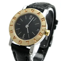 最終価格 ブルガリ ブルガリブルガリ レディース K18コンビ 黒