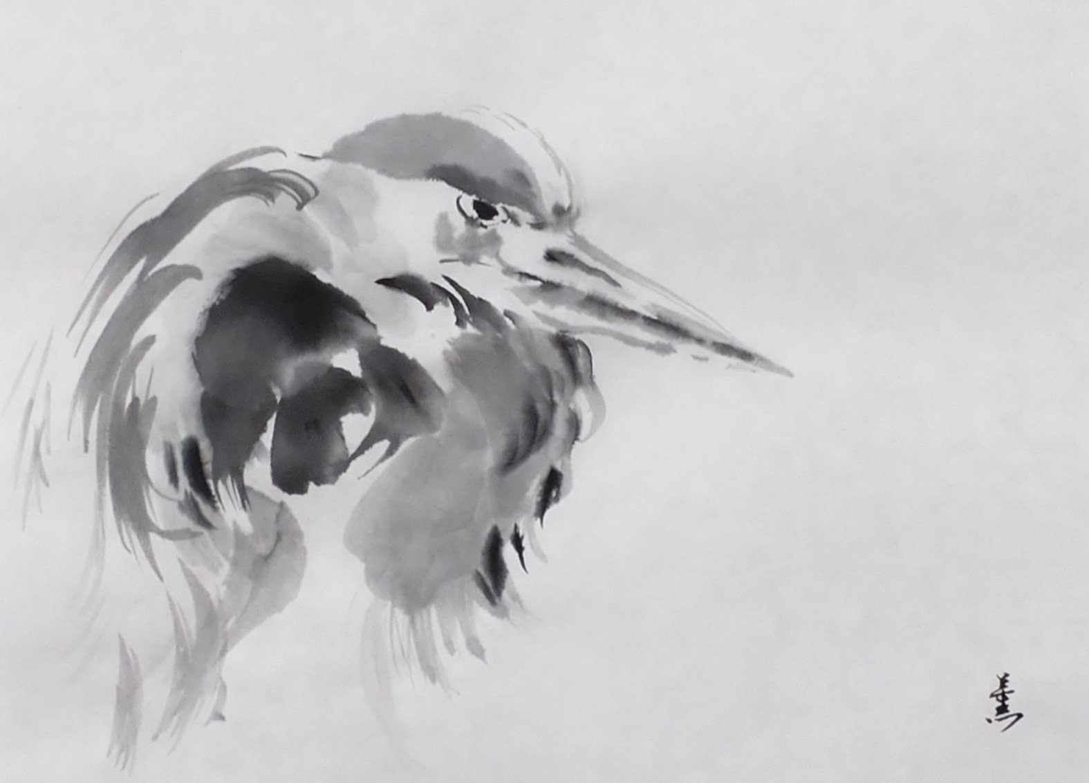 墨で鳥 ― そして誰もが鳥になった。｜KaoRu IsjDha