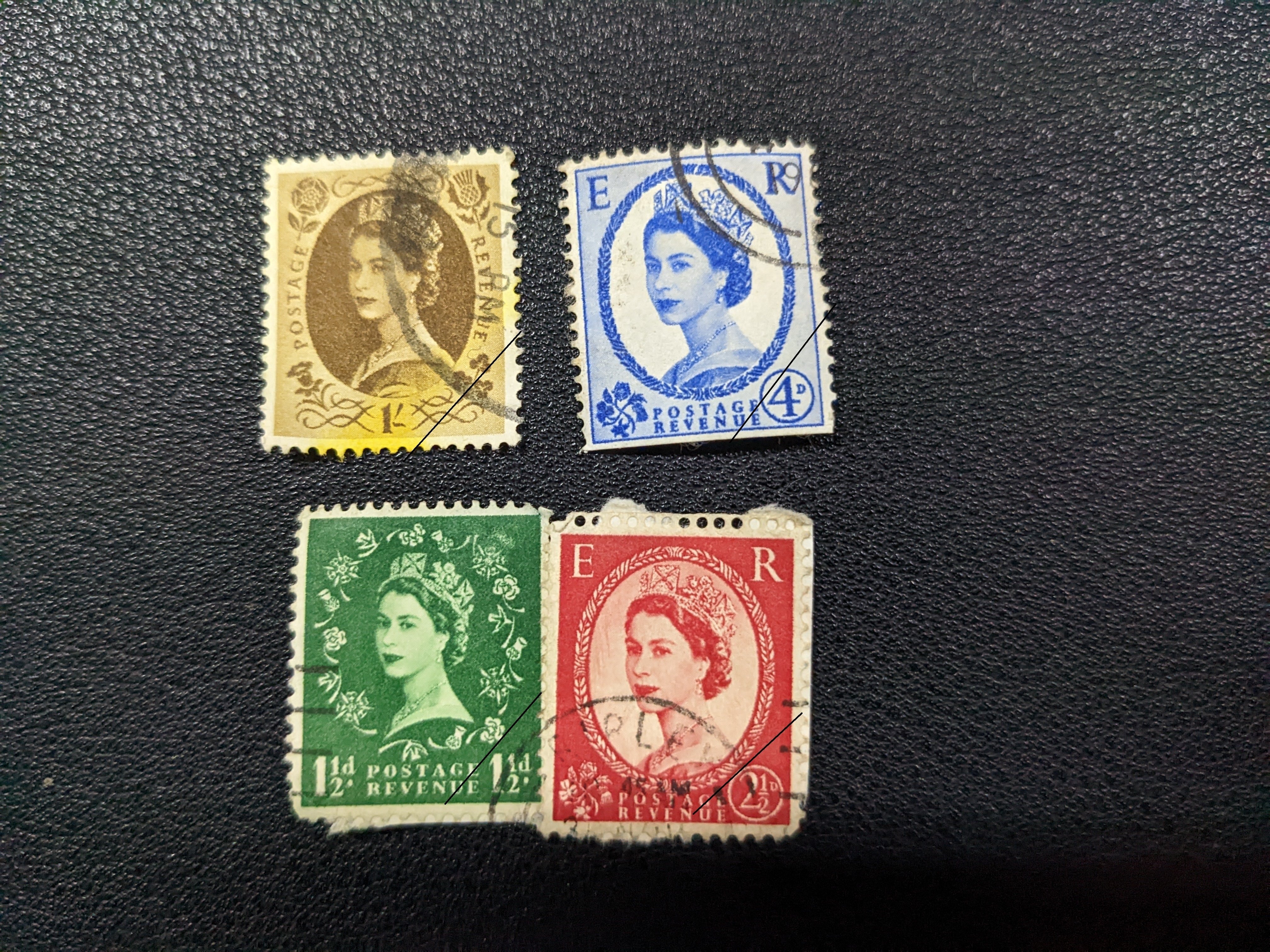 エリザベス女王と英国通常切手｜kzn