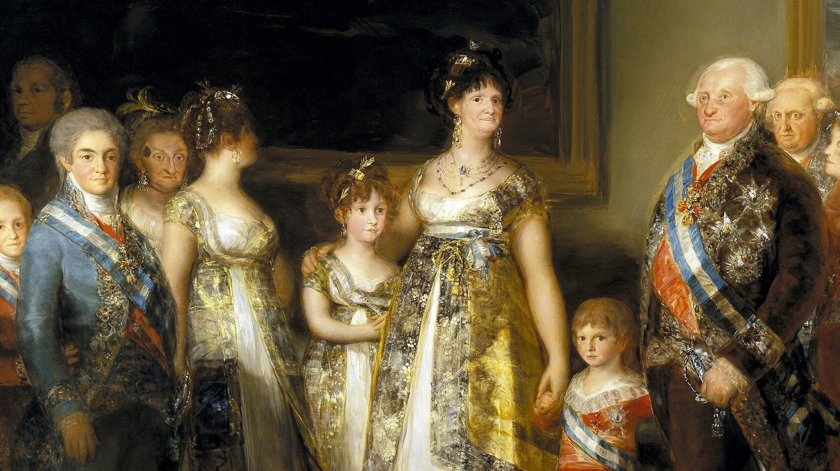 油絵アランフェスの宮廷