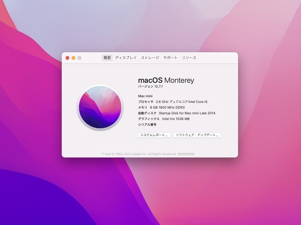 Legacy Mac mini: 外付け SSD で Mac mini Late 2014 を快速化