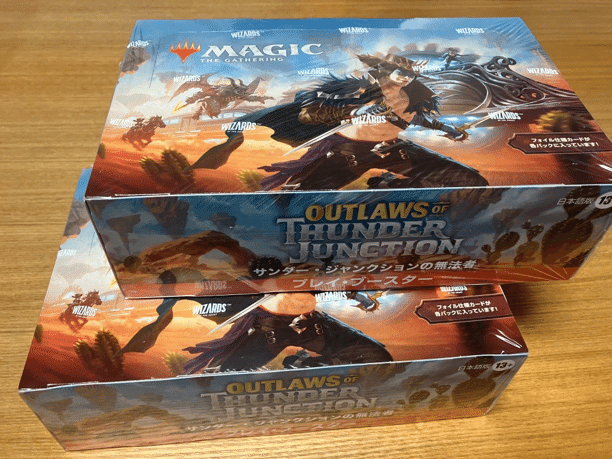 サンダー・ジャンクションの無法者プレイ・ブースターBOX開封しました