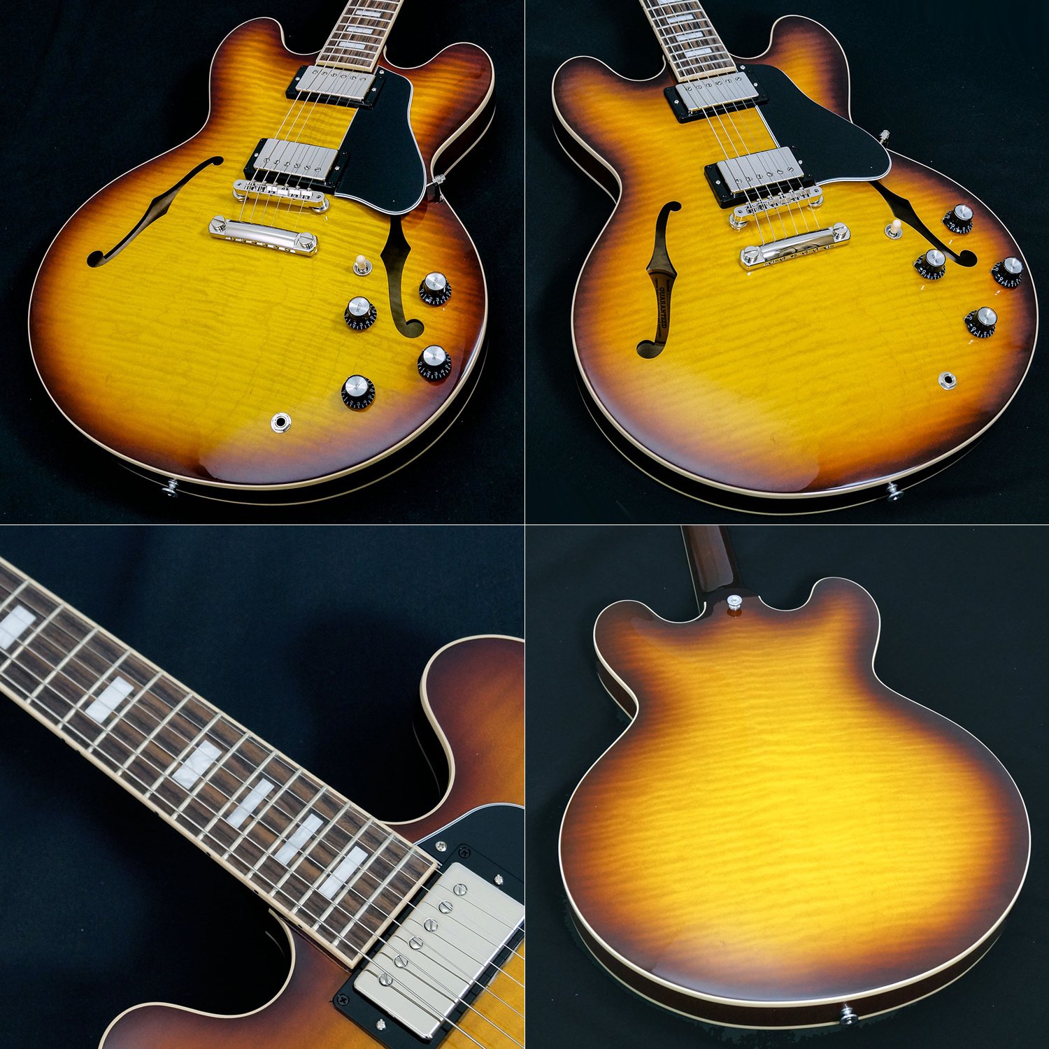 杢目も魅力！超王道セミアコ「Gibson ES-335」のフィギュアドメイプル
