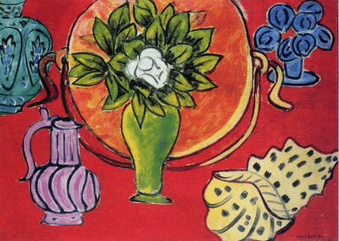 みかんさま専用 アンリ・マティス「花束」ヴェルヴ誌より 1958年