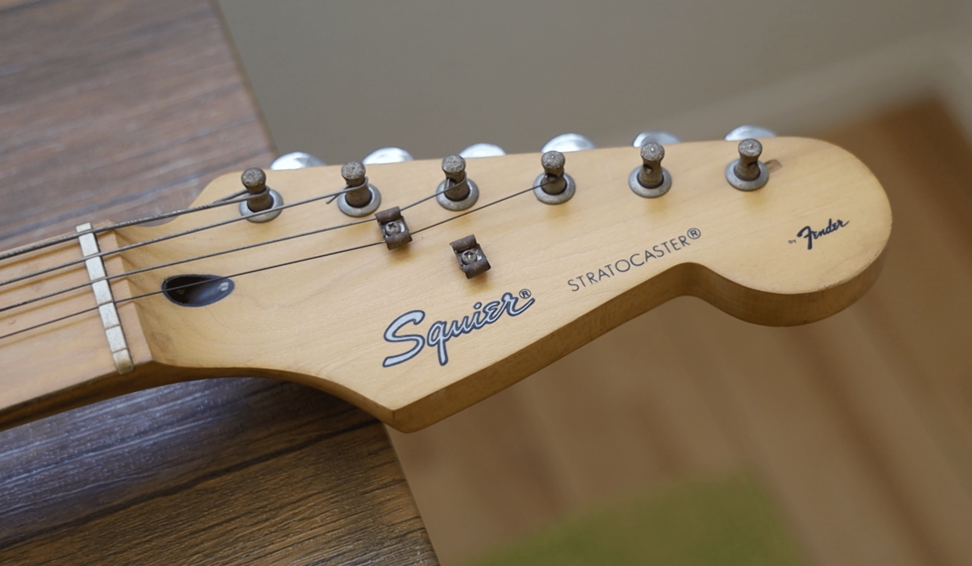 メーカー不明のストラトキャスタータイプのギター ストラトキャスター