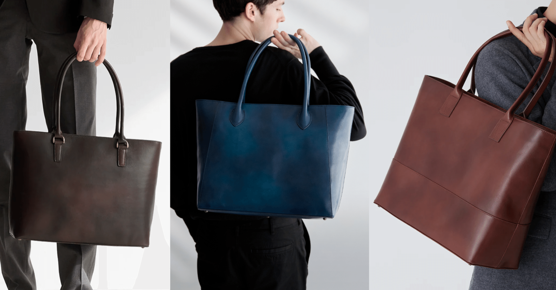 アンティークレザーのビジネストート3選！サイズ、デザイン、機能を