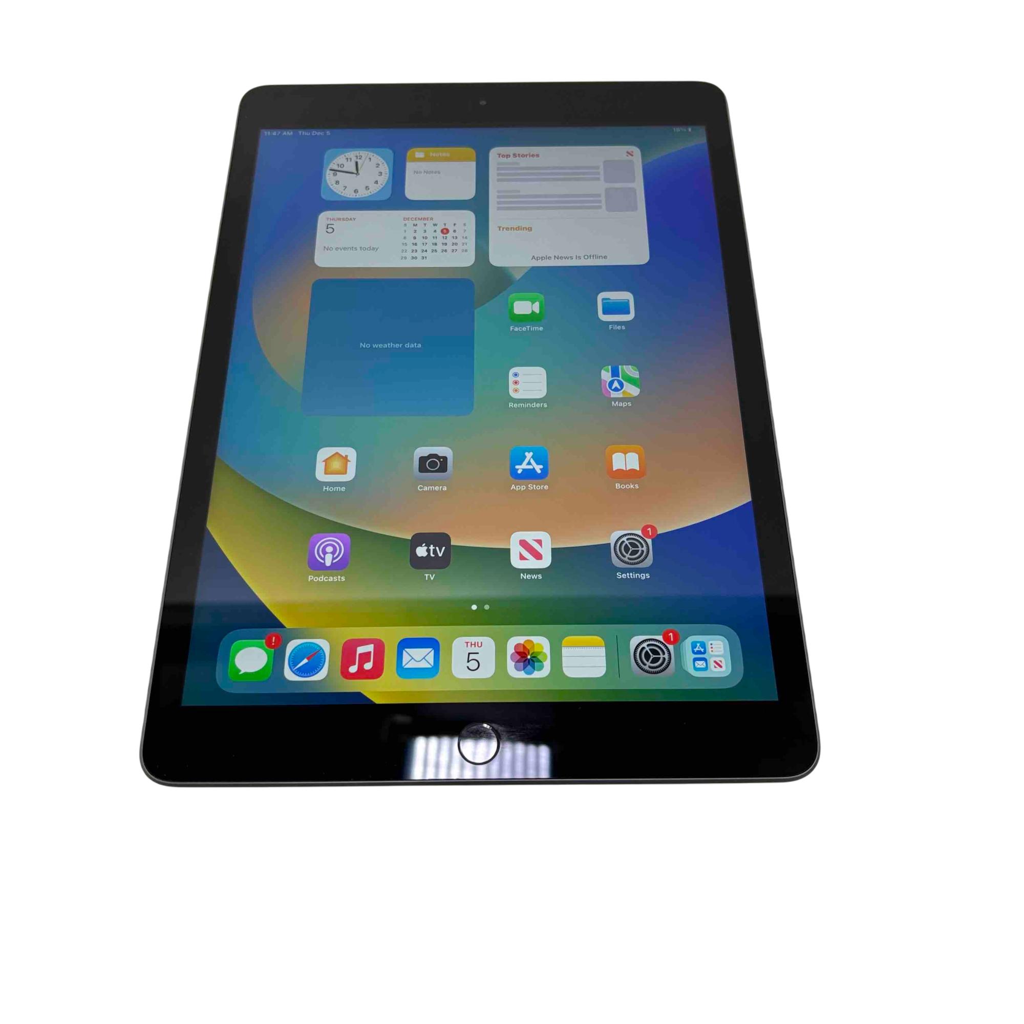 Apple iPad 7th Generation A2197 10.2-inch Space Gray Wi-Fi 32GB Tablet
