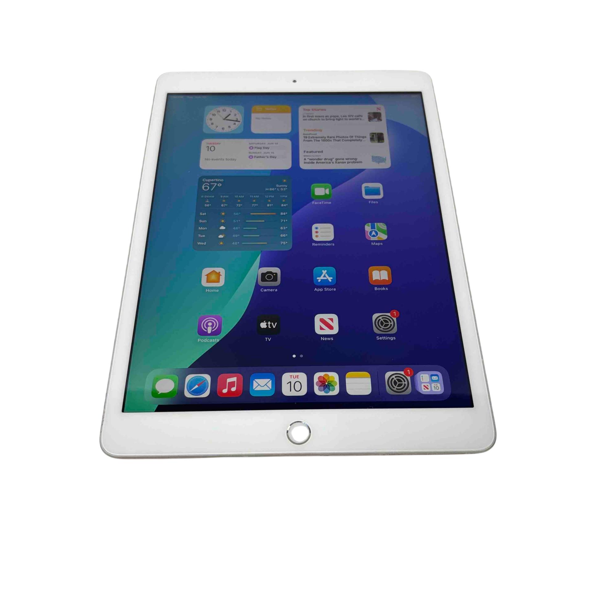 Apple iPad 7th Generation A2197 10.2-inch 128GB Silver Wi-Fi Tablet