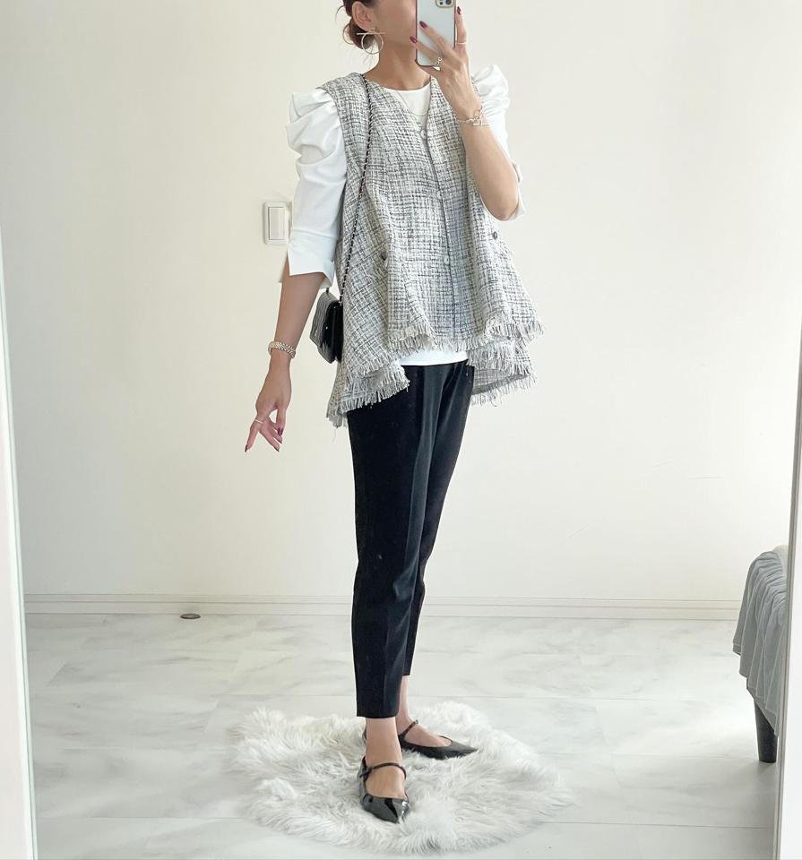 osaya / CADUNE(カデュネ)の「≪川上桃子さんコラボ≫フレアジレ」を