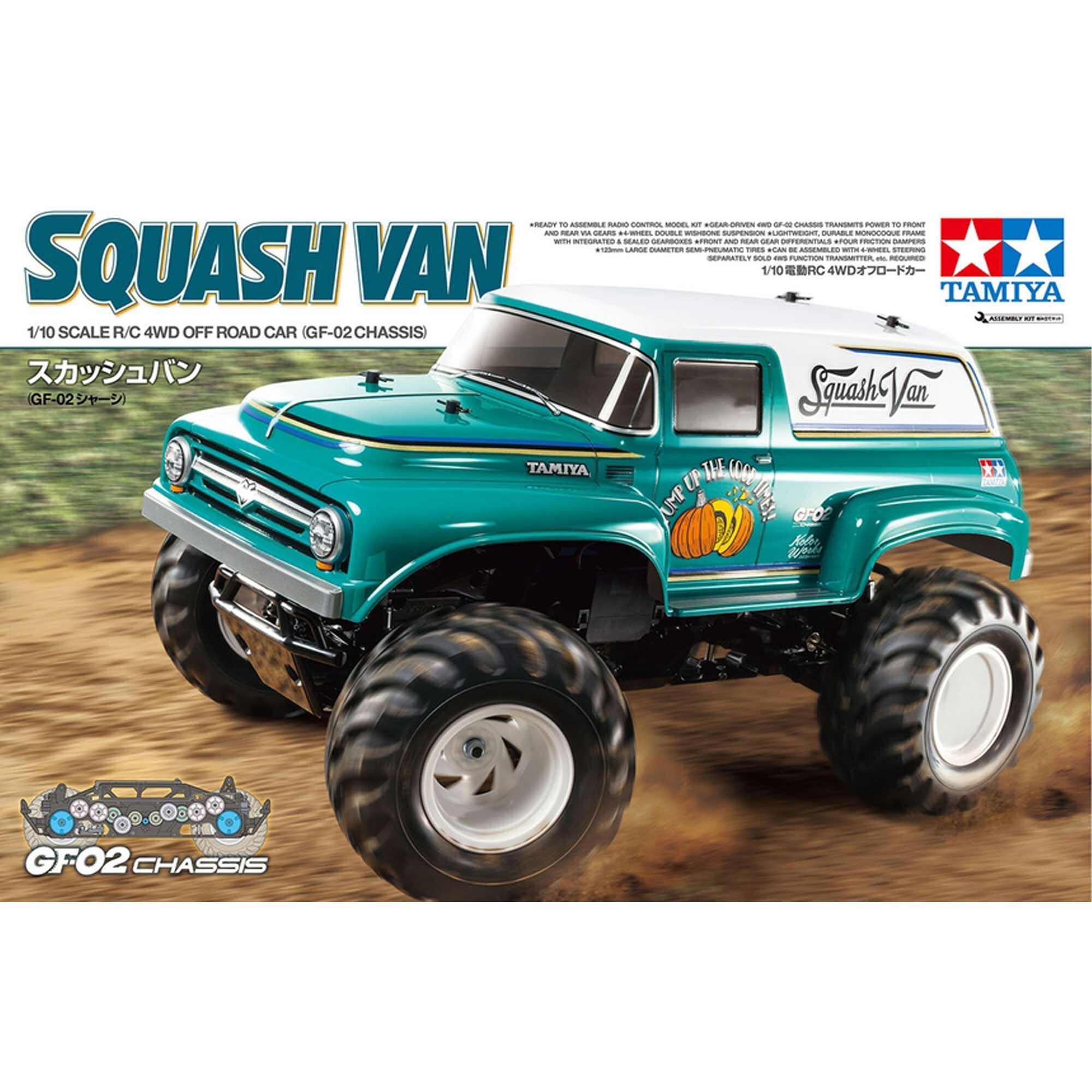 Tamiya 1/10 R/C Squash Van (GF-02) | Tower Hobbies