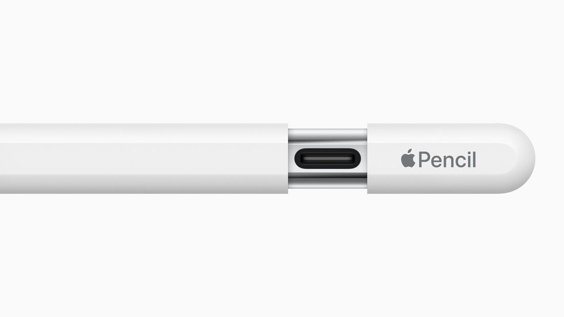 新「Apple Pencil」発表、USB-Cポート搭載・筆圧感知なし 最安モデルの