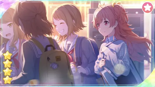 離れていく距離 桃井愛莉 SP サイン プロセカ ヴァイスシュヴァルツ