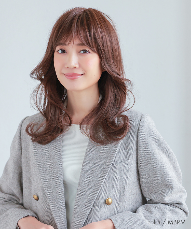 医療用ウィッグ ロング/ヴィーナス リアロング人毛MIX [pwm303]