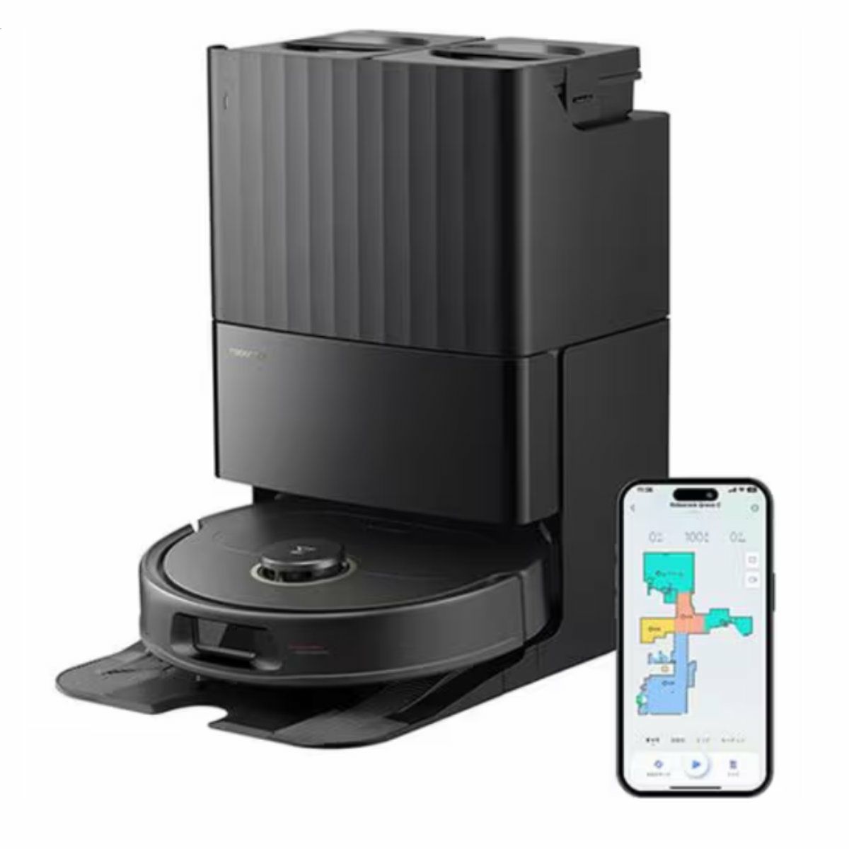 ロボット掃除機 Roborock Qrevo C QRRC52-04 ブラック」の人気商品一覧