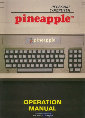 Pineapple Operation Manual (Apple II Clone Computer) : Formula