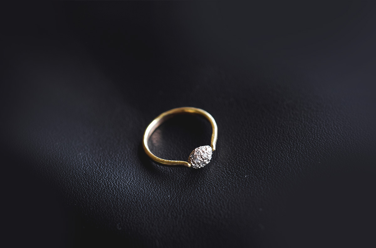 noguchi BIJOUX ノグチホワイトダイヤリング nn1152□ | iroma..aranciato