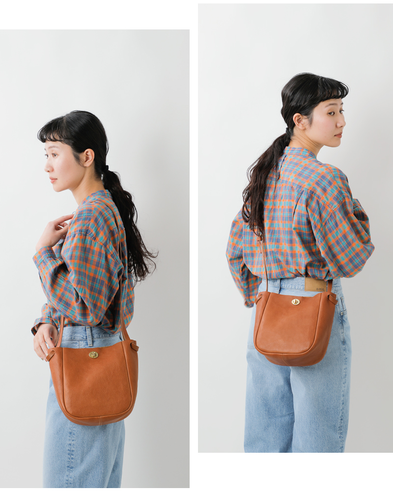 Mimi ミミ レザー ショルダー バッグ “Val” valレディース 2025aw新作