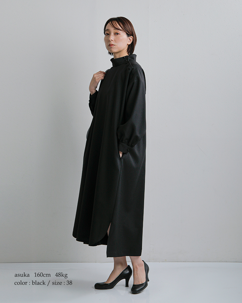 Si-Si-Si スースースー スタンドカラー ワンピース STAND COLLAR DRESS