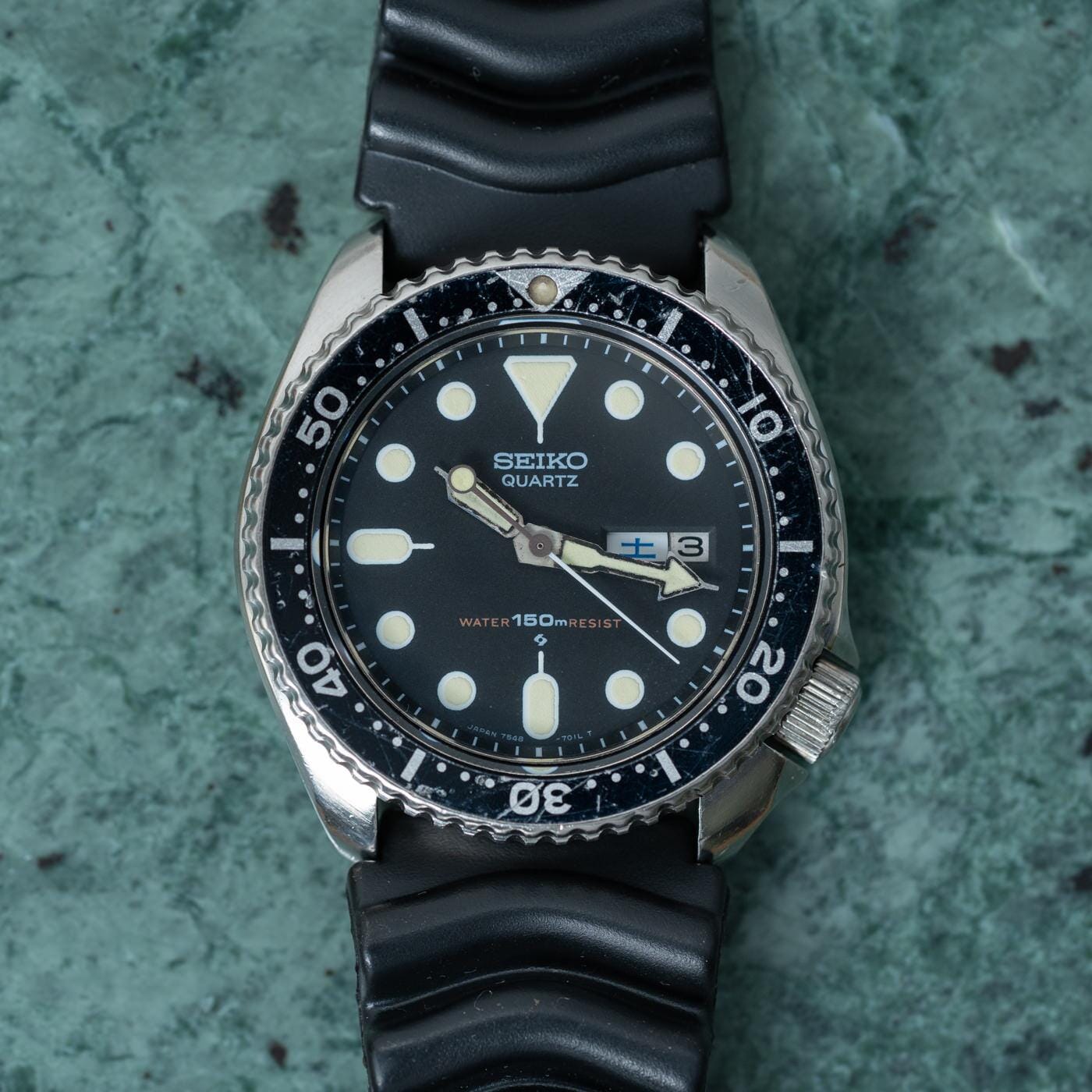 SEIKO 150m Diver 7548-7000 Black | ARBITRO