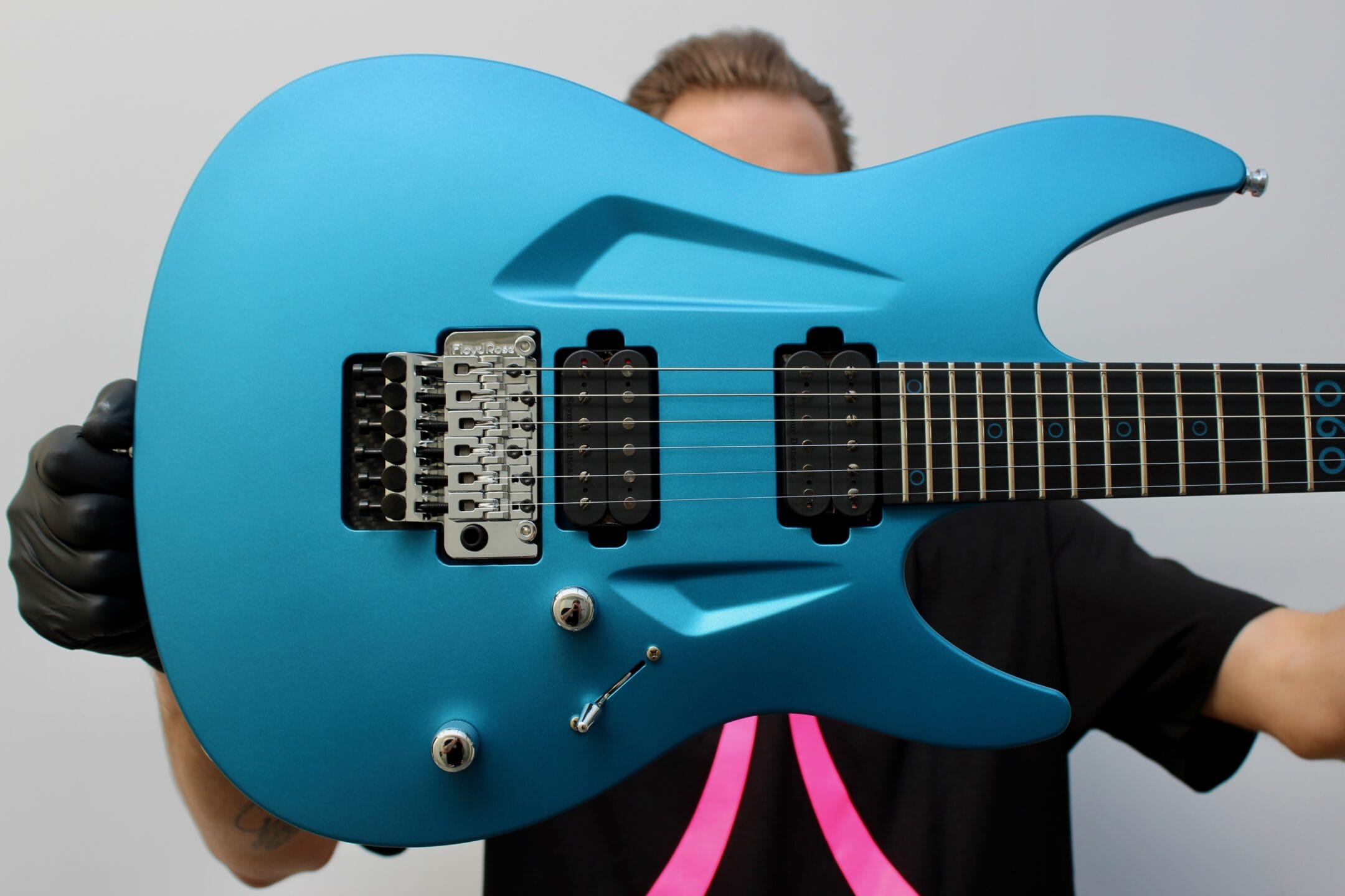 060 Deep Sky Blue Satin | Aristides Guitars