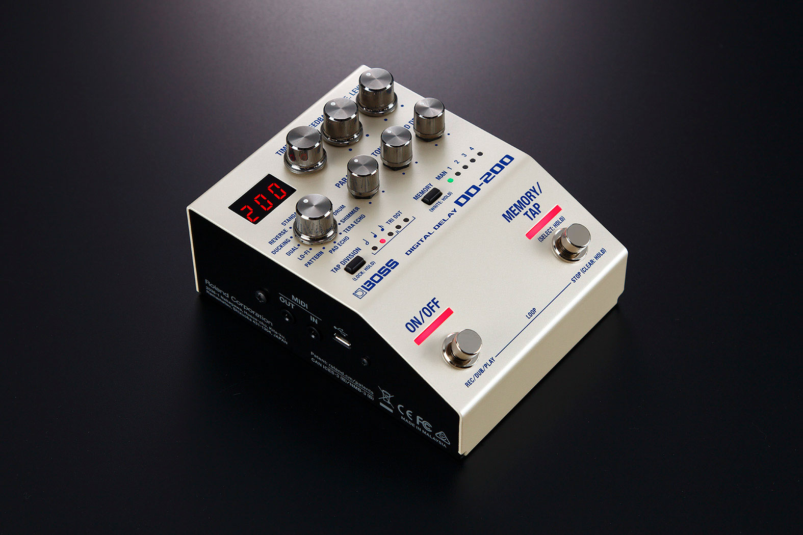 Papa】BOSS DD-200 デジタルディレイ BOSS DD-200 ディレイ