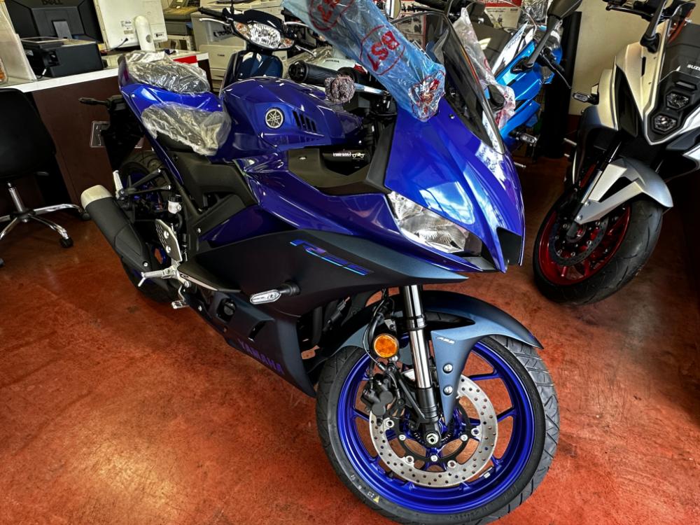 YAMAHA YZF-R25 カウリングプロテクター取付（千葉県松戸市・柏市