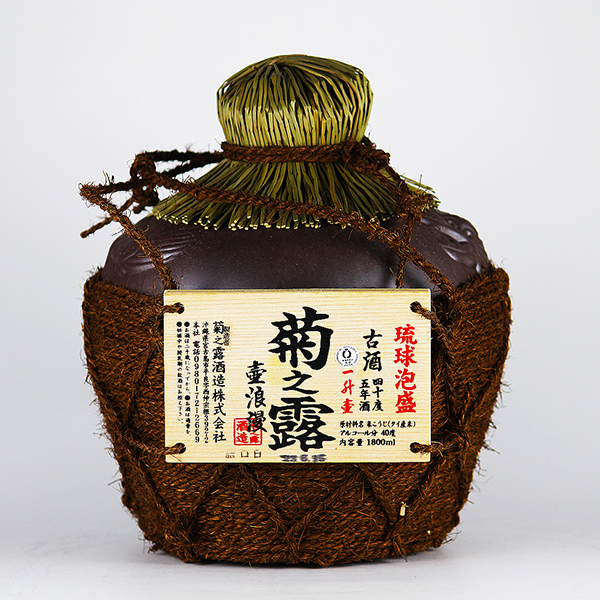 菊之露 壺浪漫 5年古酒 40度,1800ml / 菊之露酒造 / 泡盛ストリート.net