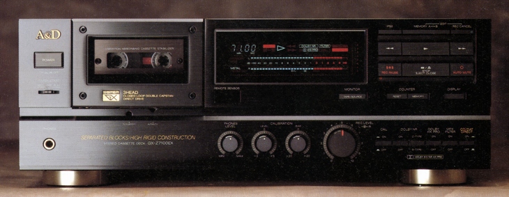 Specifications of A & D GX-Z7100EX Akai / Akai