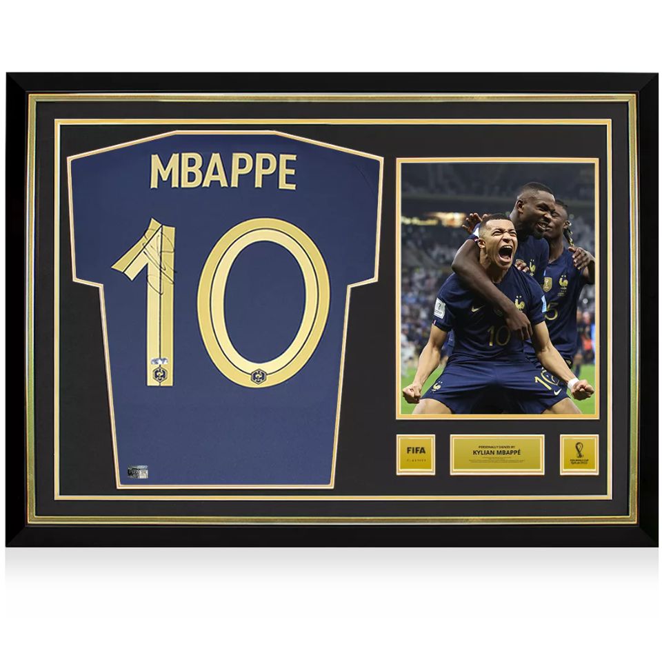 エムバペ 直筆サイン入りスポーツメモラビリア – AuthentiCo.