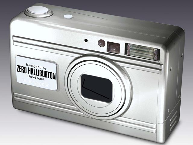 マクセル、ゼロハリバートンデザインのデジタルカメラを限定販売