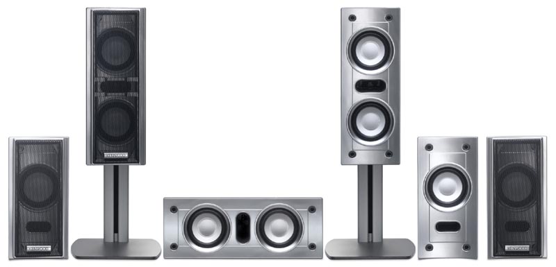 ケンウッド、ホームシアター向けスピーカーセットなど