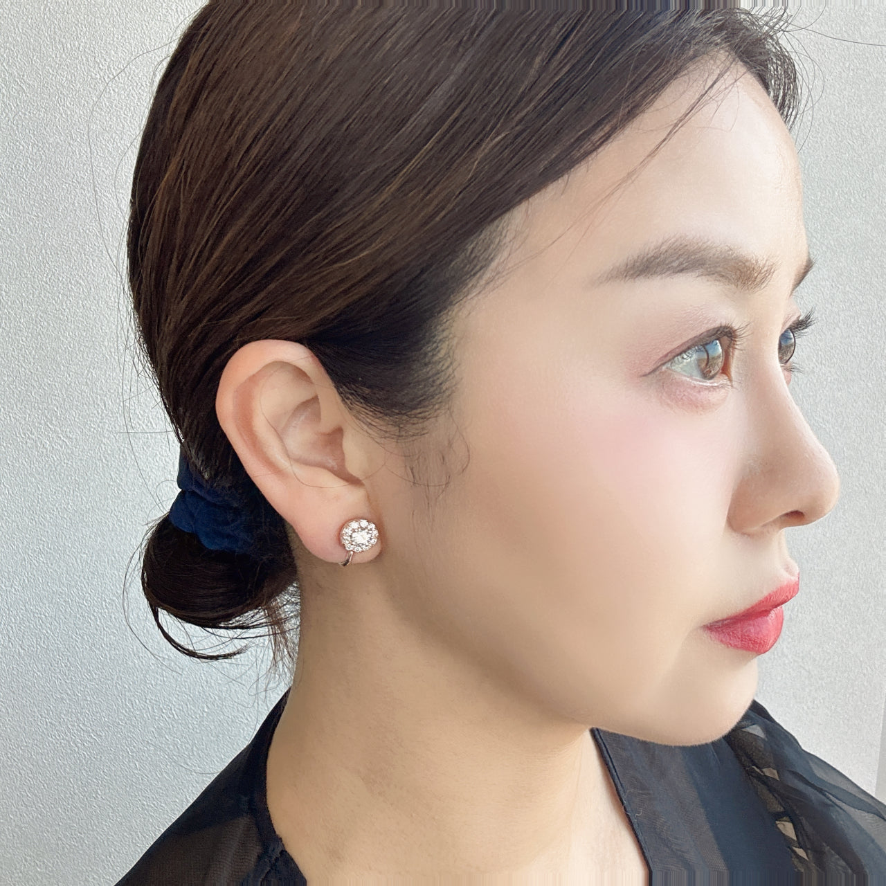 ポインターパヴェ］ピアス ダイヤ 中石0.3ct – AYAKO SAKURAI（櫻井