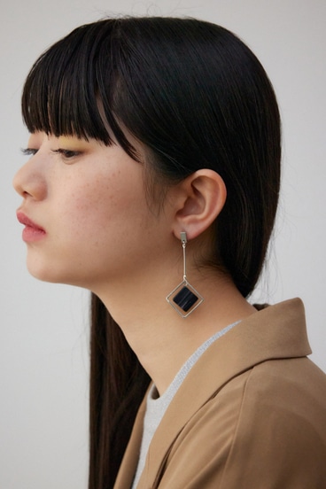 アクリル×メタルアシンメトリーピアス｜WOMEN｜250HAC56-362K
