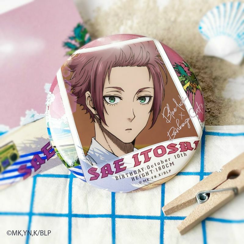 糸師冴 ワッペンモチーフ 缶バッジ 80個 ブルロ 糸師冴 缶バッジ 原作