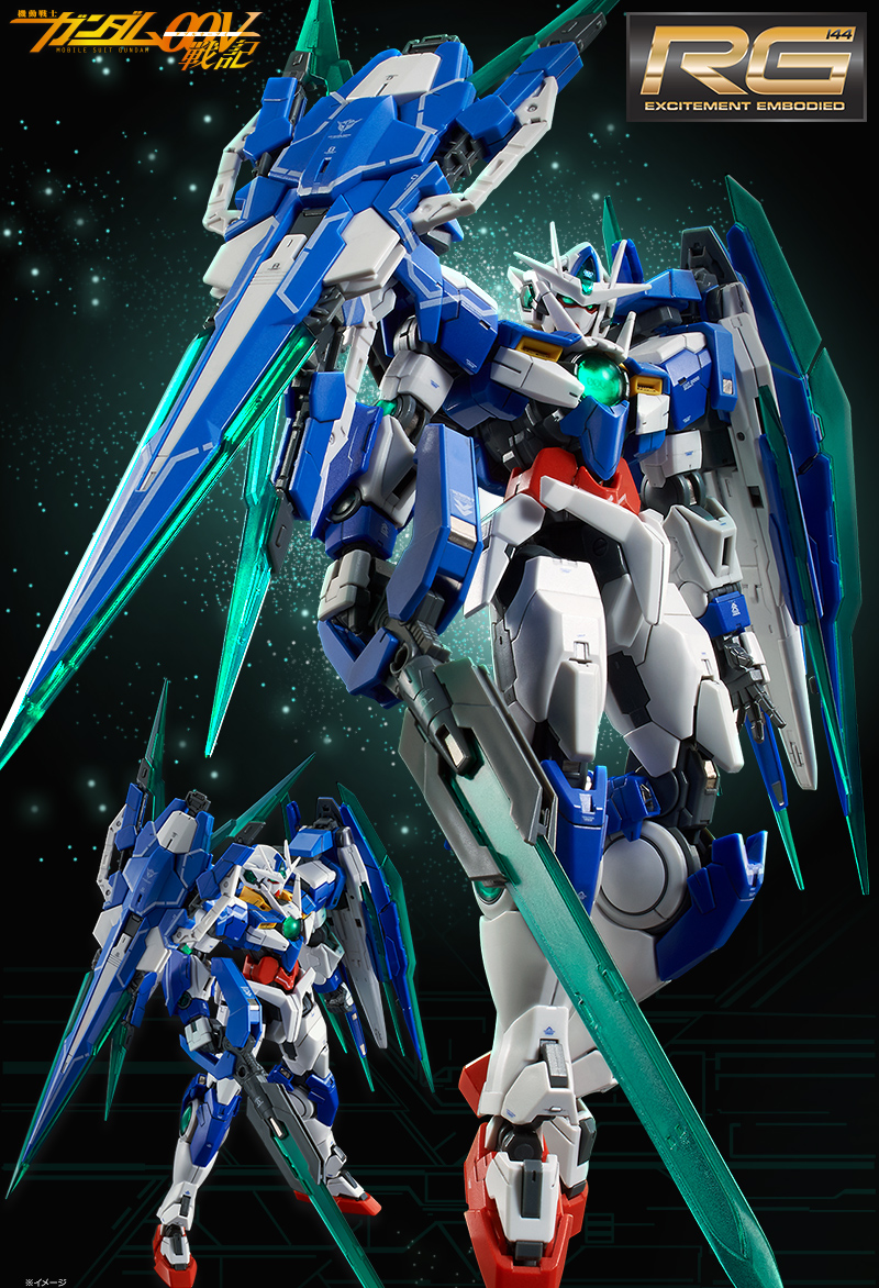 RG 1/144 ダブルオークアンタフルセイバー｜プレミアムバンダイ