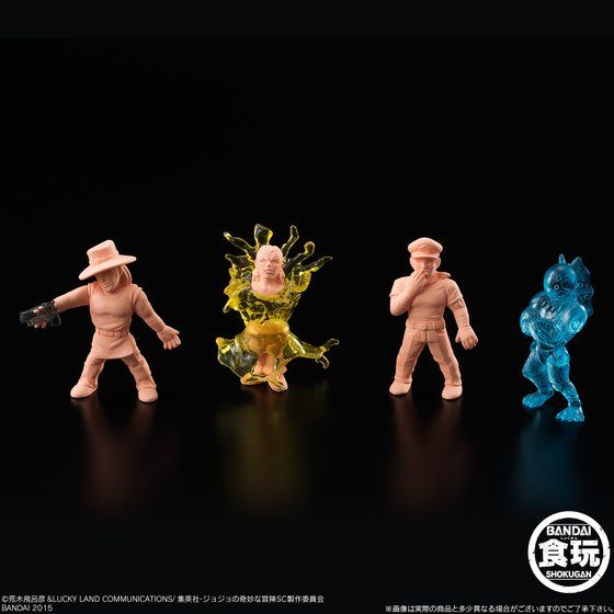 ジョジョの奇妙なミニフィギュア スターダストクルセイダース（4個×12