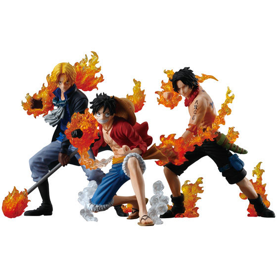 ワンピース ATTACK STYLING 炎の3兄弟 全3種・3個セット | ONE PIECE