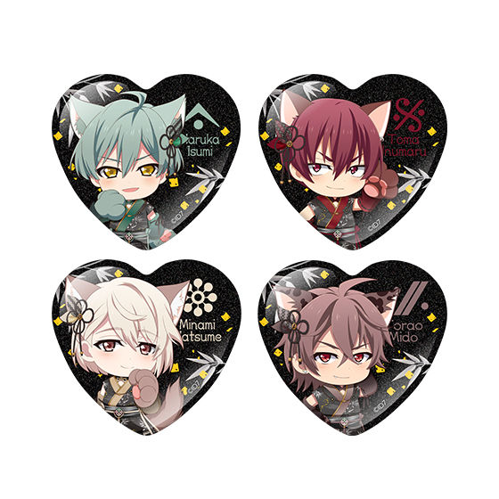 アイドリッシュセブンinナンジャタウン キラキラハート缶バッジ