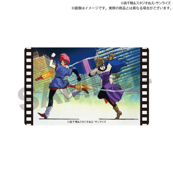 TVアニメ『ダーティペア』40周年記念展 レトロ風トレーディングカード