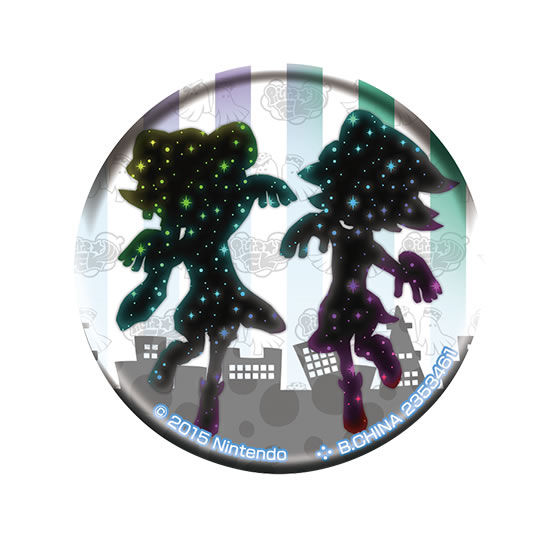 スプラトゥーン イカしたブロマイド缶バッジfeat.シオカラーズ