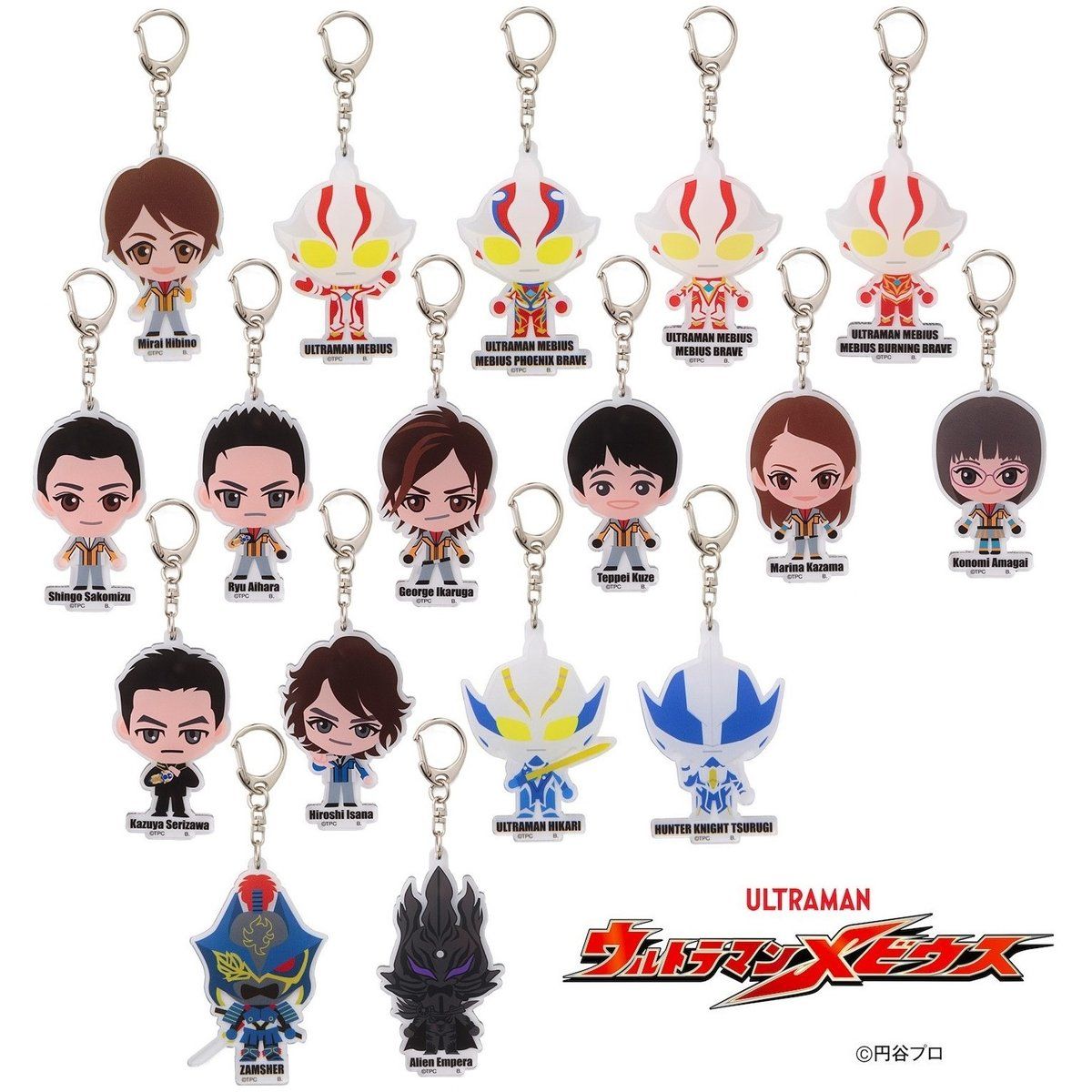 ウルトラマンメビウス デフォルメ柄 アクリルチャーム | ウルトラマン