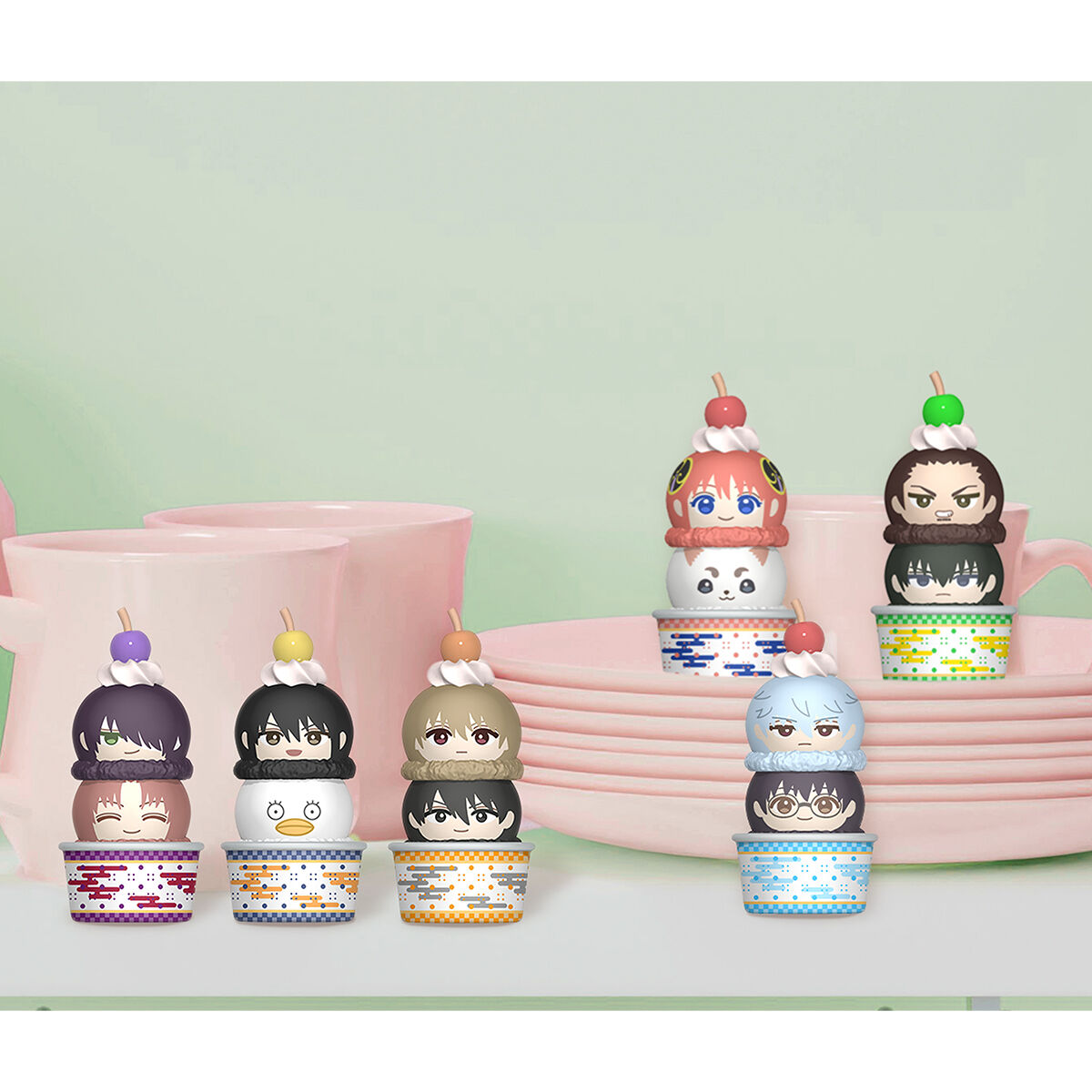 つみちぇん 銀魂 【ワッフルコーンカップ付きセット】 | 銀魂