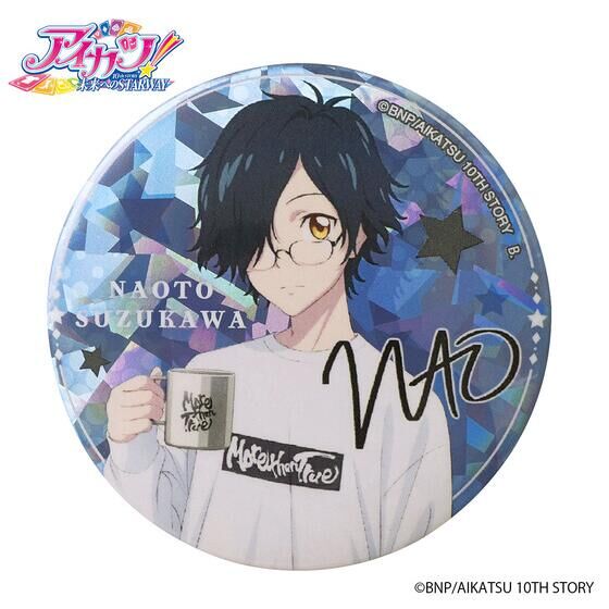 再販】アイカツ！スタイル for Gentleman メンカツ！ホロ缶バッジ